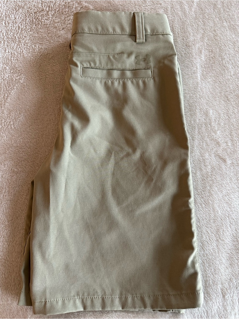 Youth Under Armour Khaki Golf Shorts